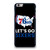 LETS GO PHILADELPHIA 76ERS NBA BASKETBALL 2 iPhone 6 / 6S Plus Case Cover