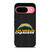 LOS ANGELES CHARGERS FOOTBALL TEXT Google Pixel 9 Case Cover
