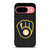 MILWAUKEE BREWERS BASEBALL BLACK Google Pixel 9 Case Cover