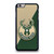 MILWAUKEE BUCKS NBA BASKETBALL LOGO iPhone 6 / 6S Plus Case Cover