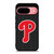 PHILADELPHIA PHILLIES BASEBALL BLACK Google Pixel 9 Case Cover
