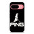 PING GOLF BLACK LOGO Google Pixel 9 Case Cover