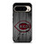 CINCINNATI REDS BASEBALL MLB WOOD LOGO Google Pixel 9 Pro Case Cover