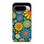 HIPPIE FLOWER PATTERN Google Pixel 9 Pro Case Cover