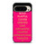 KATE SPADE NEW YORK QUOTES PINK Google Pixel 9 Pro Case Cover