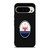 MASERATI LOGO CARBON FIBER Google Pixel 9 Pro Case Cover