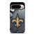 NEW ORLEANS SAINTS BROKEN METAL Google Pixel 9 Pro Case Cover