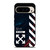 OFF WHITE LOGO MARBLE NIKE Google Pixel 9 Pro Case Cover