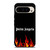 PALM ANGELS GRAFFITI FLAMES Google Pixel 9 Pro Case Cover