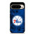 PHILADELPHIA 76ERS BASKETBALL NBA FIRE Google Pixel 9 Pro Case Cover