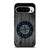 SEATTLE MARINERS BASEBALL MLB WOOD LOGO Google Pixel 9 Pro Case Cover