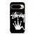 STUSSY PARIS BENT CROWN Google Pixel 9 Pro Case Cover