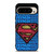 SUPERMAN TYPOGRAPHY LOGO Google Pixel 9 Pro Case Cover