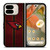 ARIZONA CARDINALS NFL METAL STRIPE Google Pixel 9 Pro Fold Case Cover