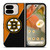 BOSTON BRUINS NHL HOCKEY LOGO Google Pixel 9 Pro Fold Case Cover BOSTON BRUINS NHL HOCKEY LOGO Google Pixel 9 Pro Fold Case Cover