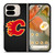 CALGARY FLAMES HOCKEY NHL LOGO Google Pixel 9 Pro Fold Case Cover