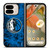 DALLAS MAVERICKS BASKETBALL NBA FIRE Google Pixel 9 Pro Fold Case Cover