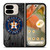 HOUSTON ASTROS BASEBALL MLB WOOD LOGO Google Pixel 9 Pro Fold Case Cover