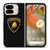 LAMBORGHINI AUTOMOBILI CARBON FIBER Google Pixel 9 Pro Fold Case Cover