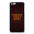 WASHINGTON COMMANDERS NFL METAL STRIPE iPhone 6 / 6S Plus Case Cover