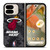 MIAMI HEAT BLACK CAMO Google Pixel 9 Pro Fold Case Cover