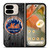 NEW YORK METS BASEBALL MLB WOOD LOGO Google Pixel 9 Pro Fold Case Cover