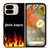 PALM ANGELS GRAFFITI FLAMES Google Pixel 9 Pro Fold Case Cover