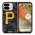 PITTSBURGH PIRATES BASEBALL BLACK CAMO Google Pixel 9 Pro Fold Case Cover
