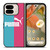 PUMA LOGO BLUE PINK ICON Google Pixel 9 Pro Fold Case Cover