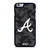 ATLANTA BRAVES BASEBALL BLACK CAMO iPhone 6 / 6S Case Cover