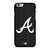 ATLANTA BRAVES BASEBALL BLACK iPhone 6 / 6S Case Cover