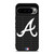 ATLANTA BRAVES BASEBALL BLACK Google Pixel 9 Pro XL Case Cover