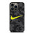 NIKE SWOOSH BLACK CAMO iPhone 13 Pro Case Cover