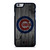 CHICAGO CUBS BASEBALL MLB WOOD LOGO iPhone 6 / 6S Case Cover