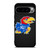 KANSAS JAYHAWKS LOGO CARBON Google Pixel 9 Pro XL Case Cover