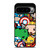 MARVEL COMIC CHARACTERS COLLAGE Google Pixel 9 Pro XL Case Cover