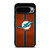 MIAMI DOPHINS NFL METAL STRIPE Google Pixel 9 Pro XL Case Cover