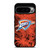 OKLAHOMA CITY THUNDERS BASKETBALL NBA FIRE Google Pixel 9 Pro XL Case Cover