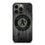 OAKLAND ATHLETICS BASEBALL MLB WOOD LOGO iPhone 13 Pro Case Cover
