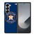 HOUSTON ASTROS MLB LOGO Samsung Galaxy Z Fold 6 Case Cover