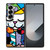 ROMERO BRITTO SERENE CAT ART Samsung Galaxy Z Fold 6 Case Cover