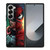 VENOM V SPIDERMAN FACE SUPERHERO MARVEL COMICS Samsung Galaxy Z Fold 6 Case Cover
