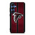 ATLANTA FALCONS NFL METAL STRIPE Samsung Galaxy S25 Case Cover