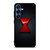 BLACK WIDOW MARVEL SYMBOL Samsung Galaxy S25 Case Cover
