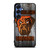CLEVELAND BROWNS NFL FOOTBALL WOODEN LOGO Samsung Galaxy S25 Case Cover