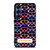 COACH NEW YORK COLORFULL BLACK PATTERN EMBLEM Samsung Galaxy S25 Case Cover