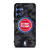 DETROIT PISTONS BLACK CAMO Samsung Galaxy S25 Case Cover