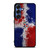 DOMINICAN REPUBLIC FLAG ART Samsung Galaxy S25 Case Cover