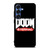 DOOM ETERNAL GAMES LOGO BLACK Samsung Galaxy S25 Case Cover