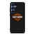HARLEY DAVIDSON MOTORCYCLES LOGO CARBON Samsung Galaxy S25 Case Cover